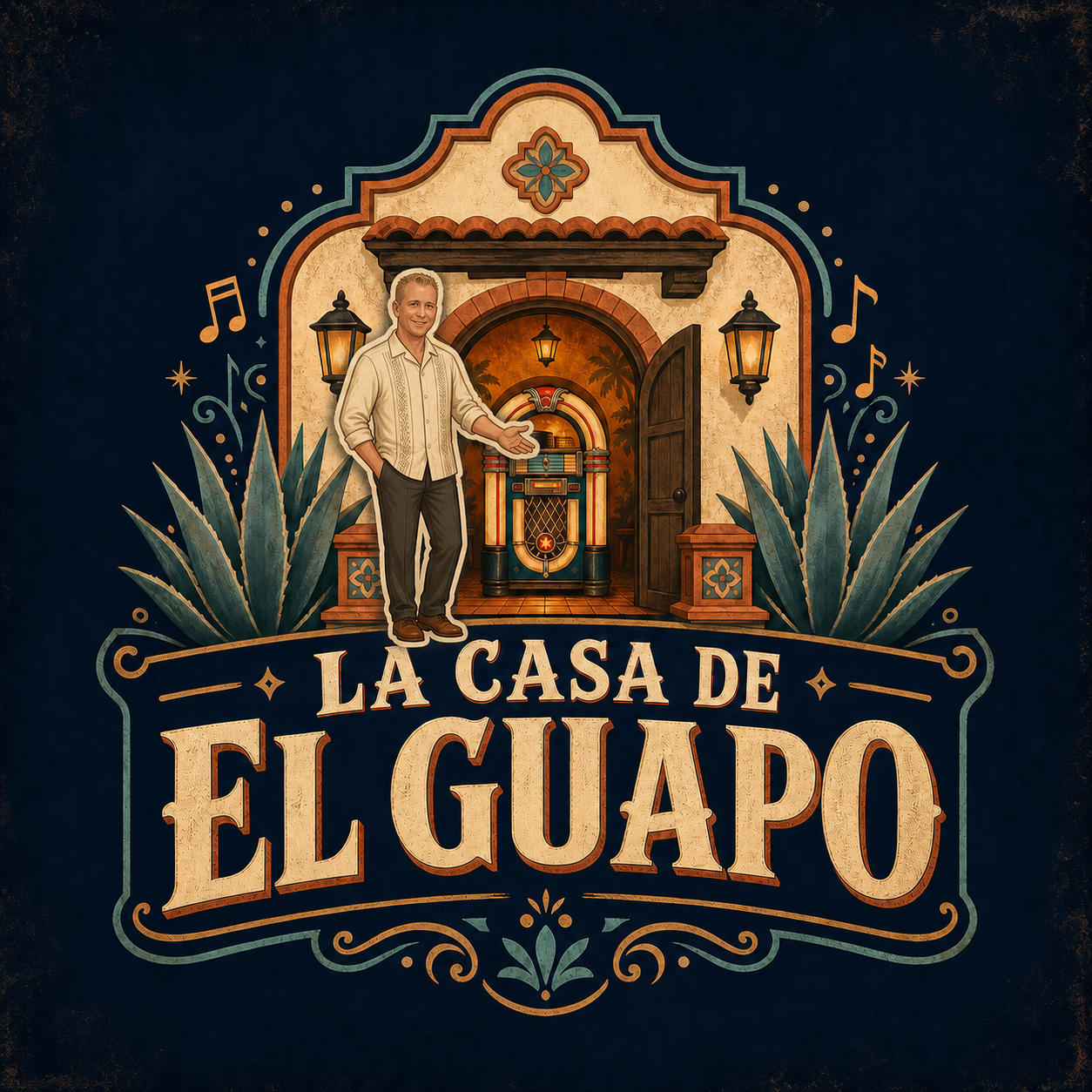 La Casa de El Guapo hacienda jukebox artwork